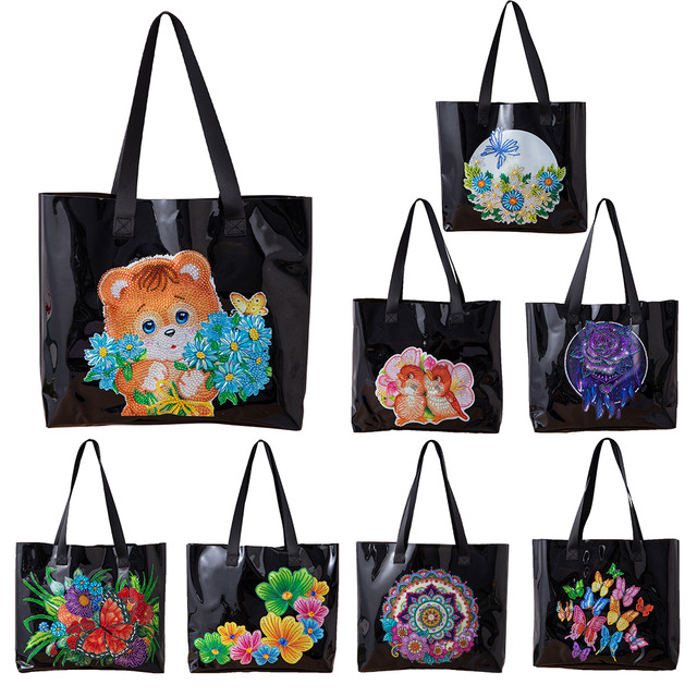 5D DIY Diamond Painting Handbag Eco-Friendly Diamond Art Bag